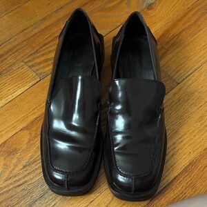 Cole Haan Glossy Black Loafers